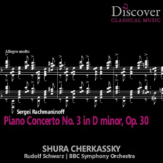 Rachmaninov: Piano Concerto No. 3 in D Minor, Op. 30 by Rudolf Schwarz