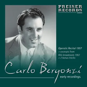 Early Recordings 1951-1960 by Carlo Bergonzi