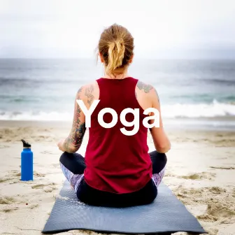 Yoga and Meditation on the Beach by Unknown Artist