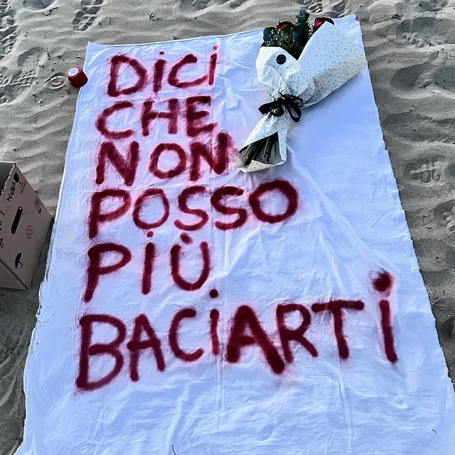 Dici che non posso più baciarti