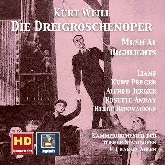 Weill: Die Dreigroschenoper – Musical Highlights (Remastered 2017) by Liane Augustin