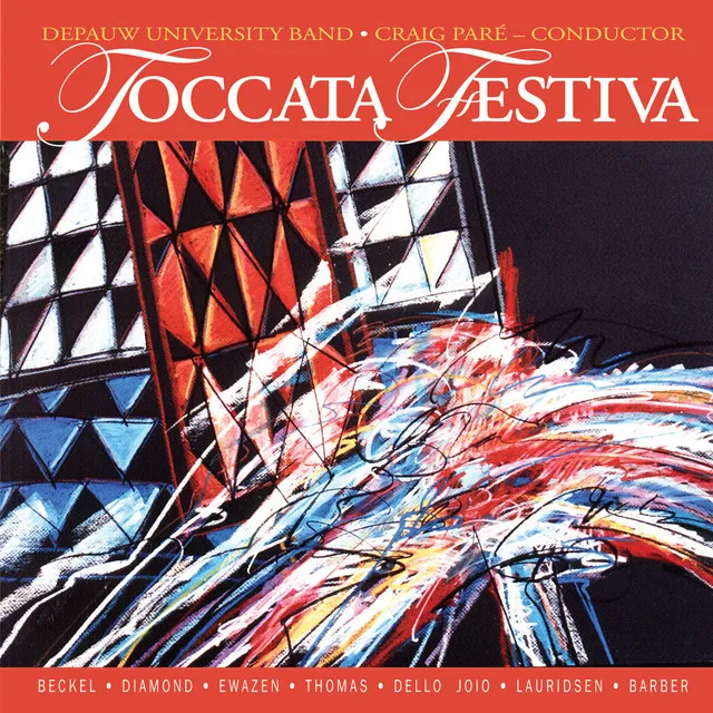 Toccata festiva, Op. 36 (Arr. J. Beckel, Jr. For organ and wind ensemble)