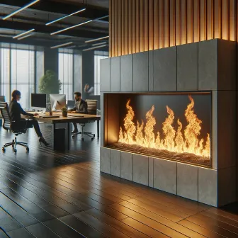 Workspace Warmth: Fire Music for Productivity by Klode Chill