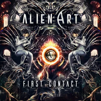 First Contact by Alien Art