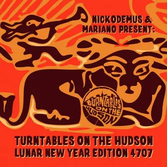 Turntables on the Hudson Lunar New Year 4707 by Zeb