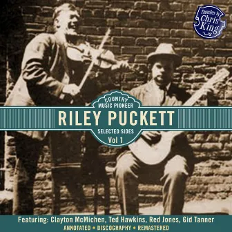 Country Music Pioneer vol 1 by Riley Puckett