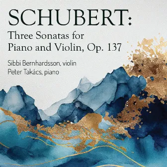 Schubert: Three Sonatas for Piano and Violin, Op. 137 by Sibbi Bernhardsson