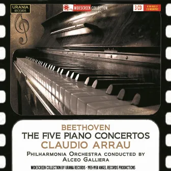 Beethoven: The 5 Piano Concertos by Alceo Galliera