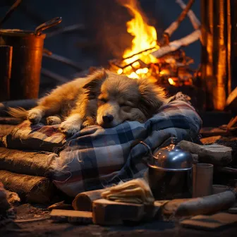 Serenata De Amigos Peludos: Música Ambiental De Fuego Para La Alegría De Mascotas by Especialistas en Música para Mascotas