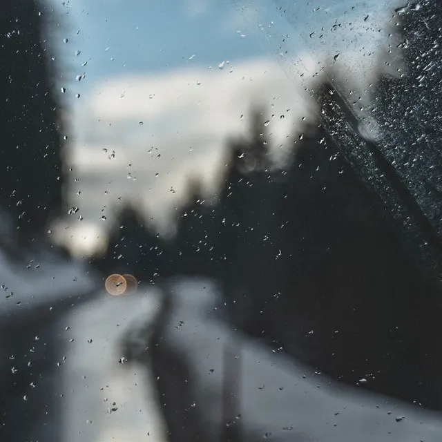 Sonido de gotas de lluvia pacíficas