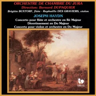 Franz Joseph Haydn: Flute Concerto in D Major, Hob. VII:1 - Divertimento in C Major, Hob. III:6 - Violin Concerto in C Major, Hob. VIIa:1 by Brigitte Buxtorf