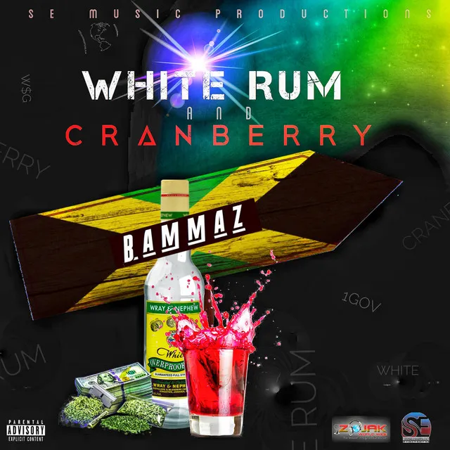 White Rum & Cranberry