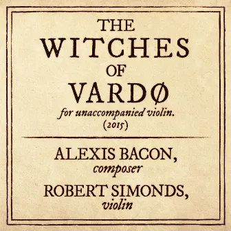 The Witches of Vardø by Robert Simonds