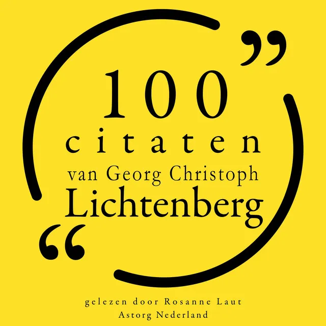 Chapter 1.4 - 100 citaten van Georg-Christoph Lichtenberg