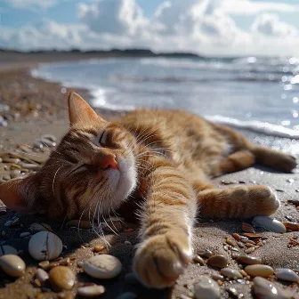 Ronroneo Del Océano: Melodías Relajantes Para Gatos by Musicoterapia para gatitos