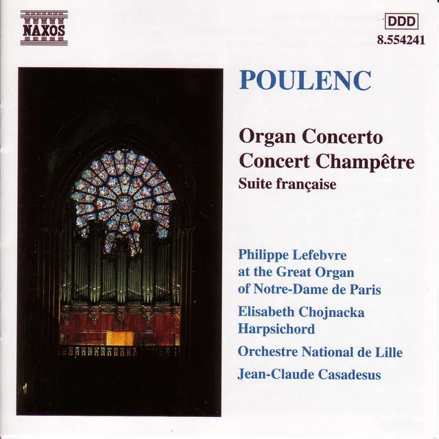 Concerto for Organ, Strings & Timpani in G Minor, FP 93: II. Allegro giocoso