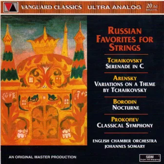 Russian Favorites for Strings by Johannes Somary