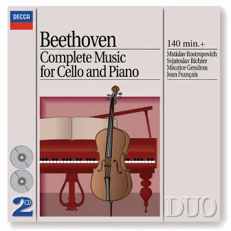 Beethoven: Complete Music for Cello and Piano by Jean Françaix