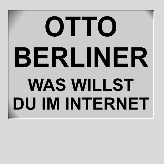 Was willst du im Internet