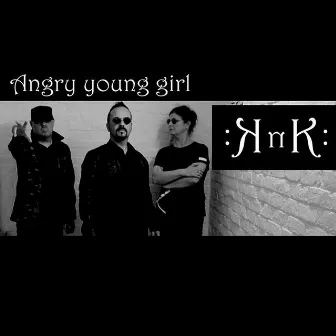 Angry young girl by KnK