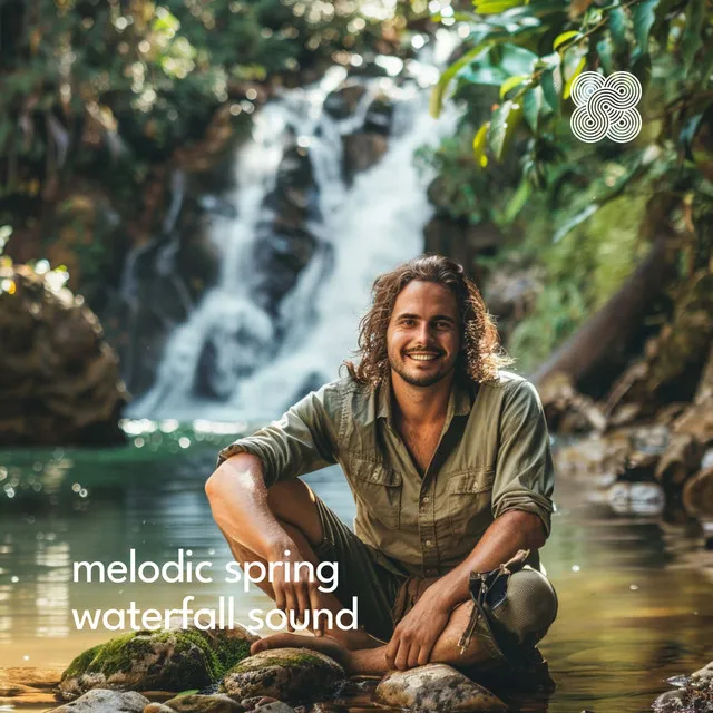 Melodic Spring Waterfall Sound