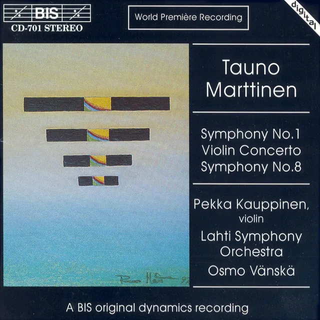 Marttinen: Symphony No. 1 / Symphony No. 8 / Concerto Op. 13