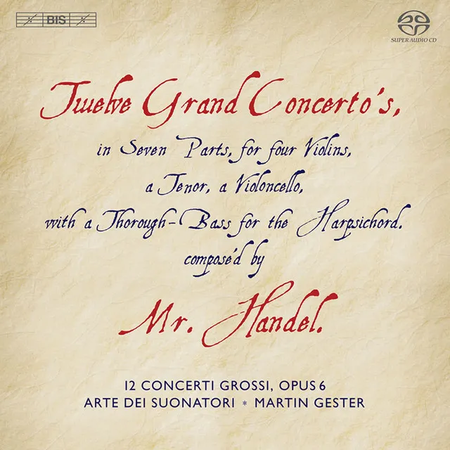 Concerto grosso G-Dur, Op. 6 Nr. 1, HWV 319: II. Allegro