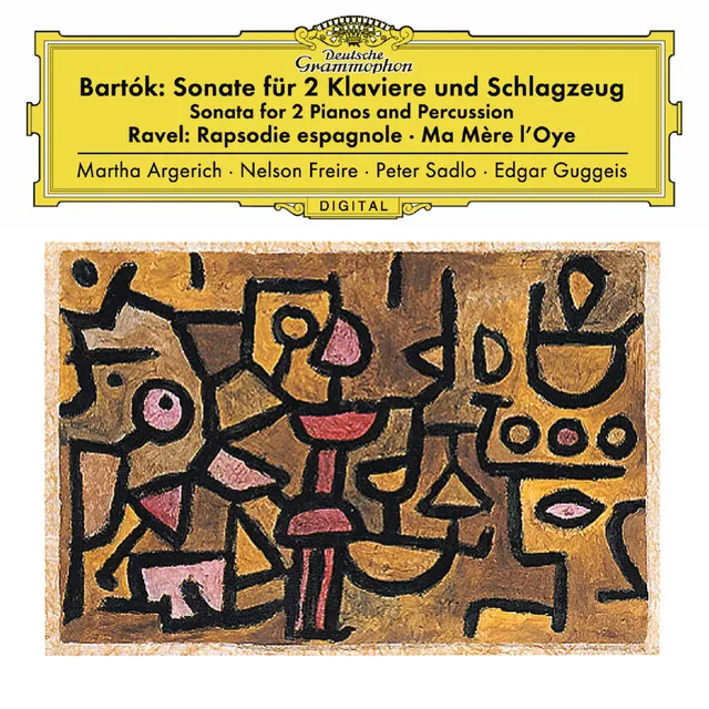 Bartók: Sonata For 2 Pianos And Percussion, Sz. 110 / Ravel: Ma mère l'oye, M. 62; Rapsodie espagnole, M. 54