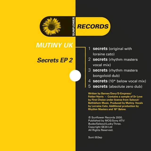 Secrets - Rhythm Masters Vocal Mix