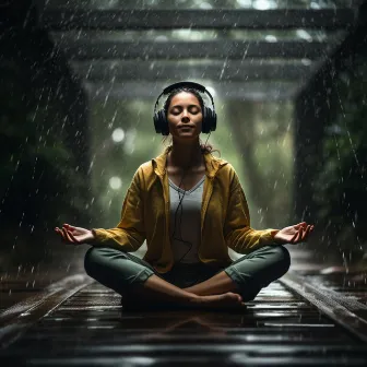 Rain Zen: Binaural Yoga Melodies by Universal Frequency