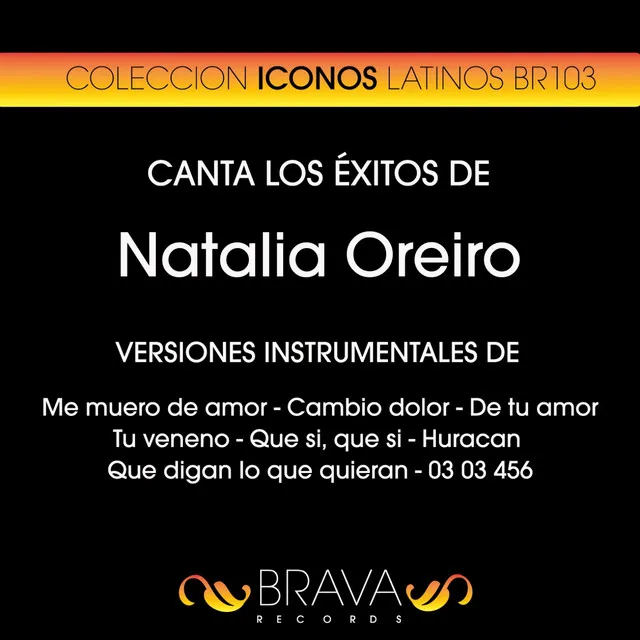 Canta los Exitos de Natalia Oreiro