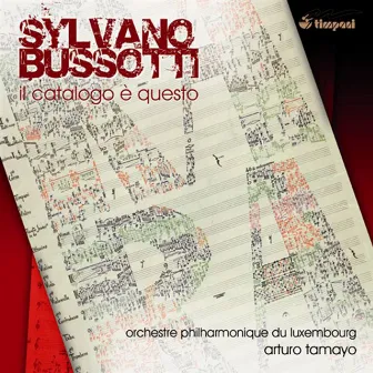 Bussotti, S.: Il catalogo e questo by Sylvano Bussotti