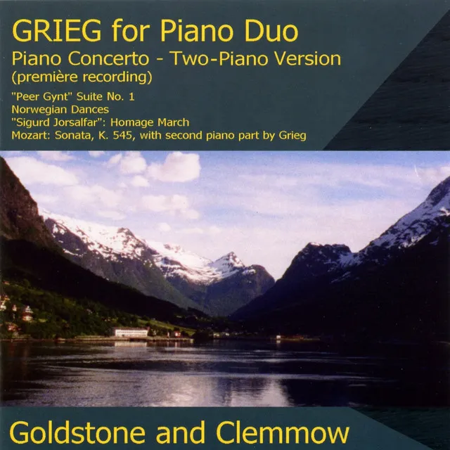 Norwegian Dances, Op. 35 (Version for Piano 4 Hands): No. 2 in A Major, Allegretto tranquillo e grazioso