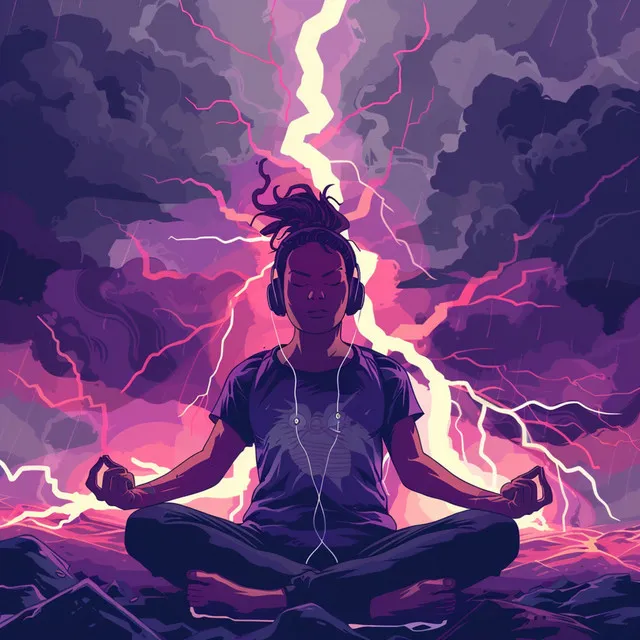 Meditation in Thunder's Embrace: Deep Sonic Journey