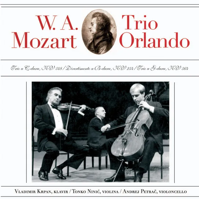 Trio Orlando - Wolfgang Amadeus Mozart, Trio in G major, KV 564: Andante - A theme with variations