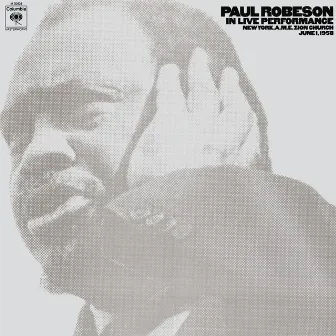 Paul Robeson Live in New York 1958 (2024 Remastered Version) by Lawrence Brown