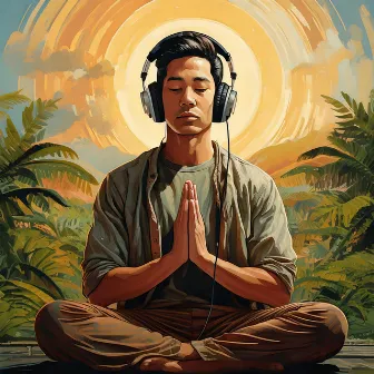 Meditation Melodies Lofi: Reflective Tune Flow by Binaural Sound Bath