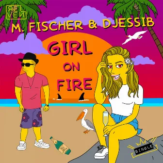 Girl on Fire by M. Fischer