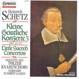 Schutz, H.: Kleiner Geistlichen Concerten, Part Ii by Gerhard Schmidt-Gaden