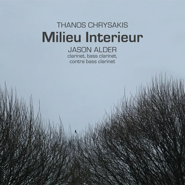 Milieu Interieur I, for bass clarinet