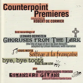 Counterpoint Premieres by Robert de Cormier