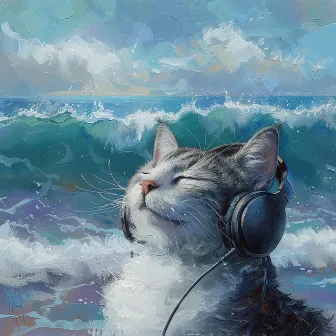 Feline Ocean Dreams: Calm Music for Cats by This Little Light of Mine