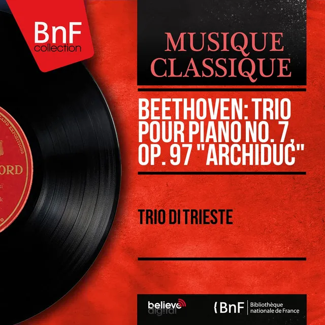 Piano Trio in B-Flat Major, Op. 97 "Archduke": III. Andante cantabile ma però con moto