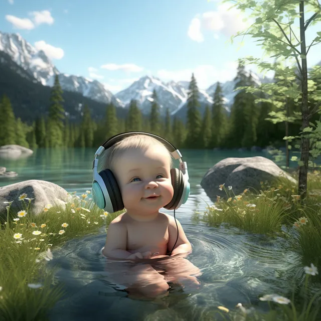 Baby Brook: Binaural River Lullabies