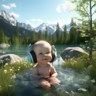 Baby Brook: Binaural River Lullabies by Aquamoon