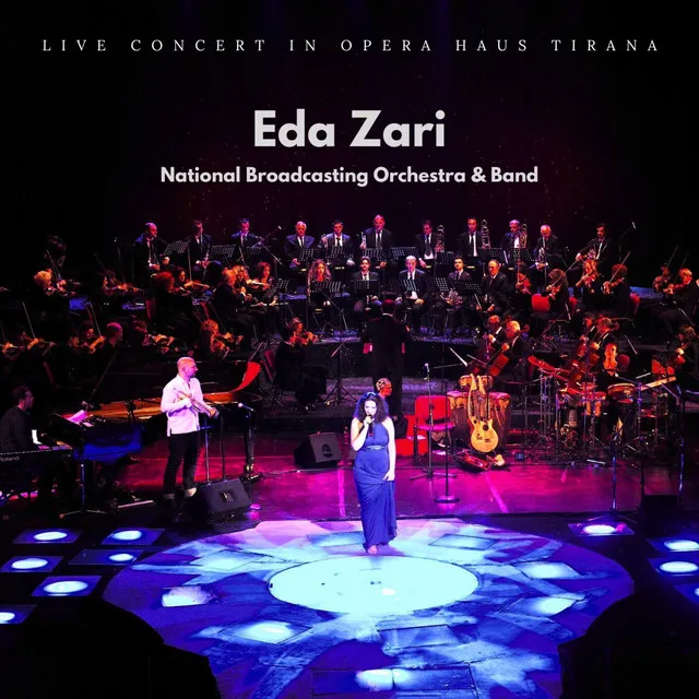 Eda Zari live concert at Operahaus Tirana