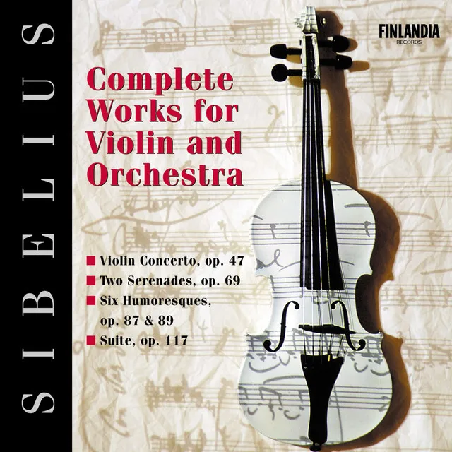 Sibelius: 2 Serenades, Op. 69: No. 1 in D Major