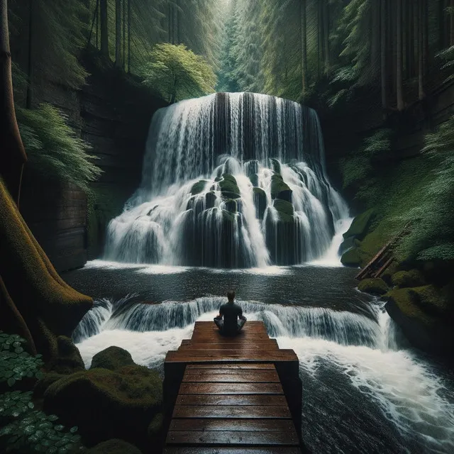 Falling Focus: Waterfall Music for Concentration