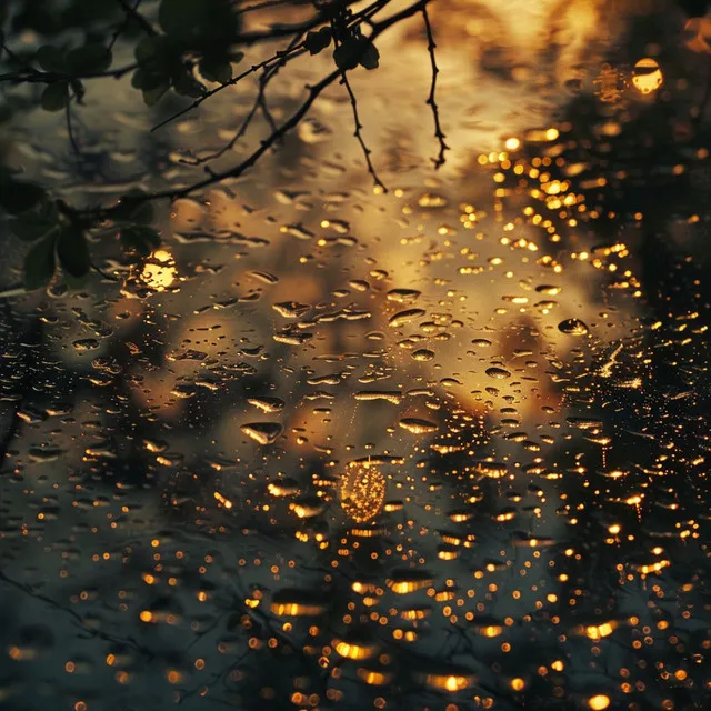 Relajación Del Yoga Con La Melodía De La Lluvia