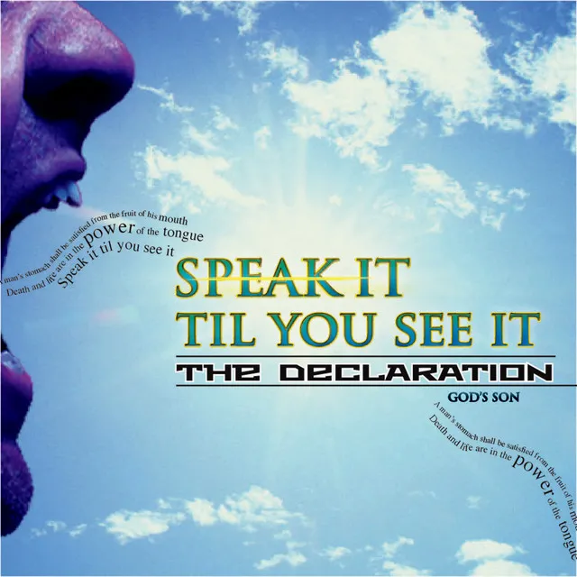 Speak It Til You See It: the Declaration